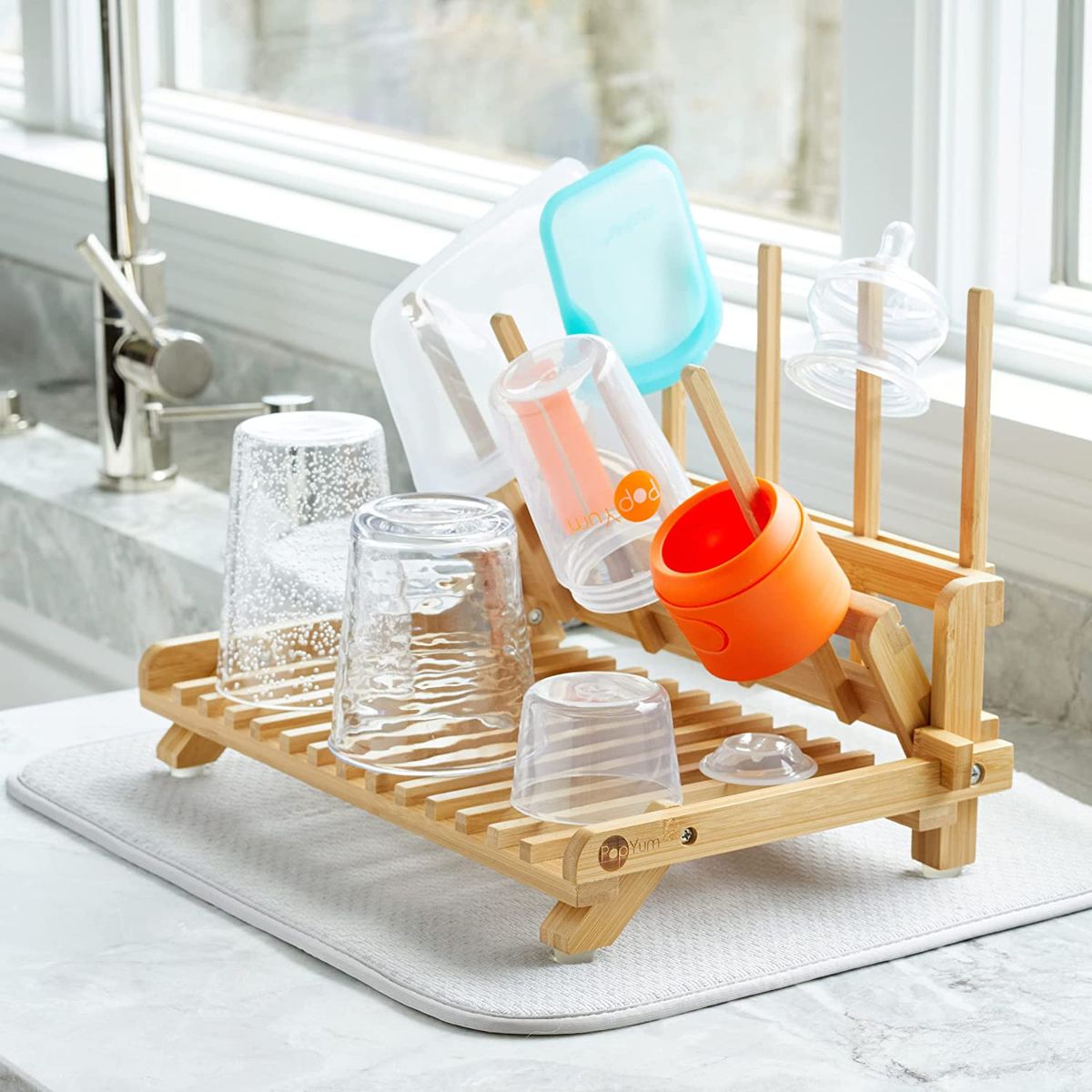 Bamboo Dish Racks Are The Cleanup Solution You Need!